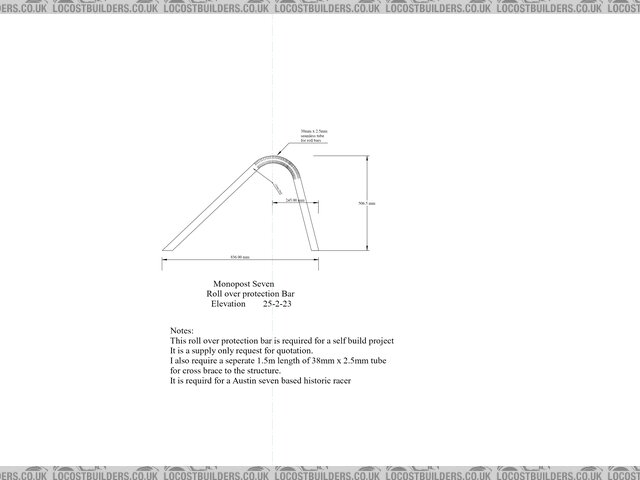 Monposto roll over protection